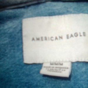 American Eagle button up hoodie youth large